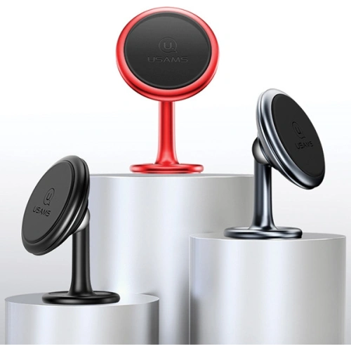 Uchwyt samochodowy magnetyczny USAMS na kokpit US-ZJ049 czerwony/red  ZJ49ZJ02