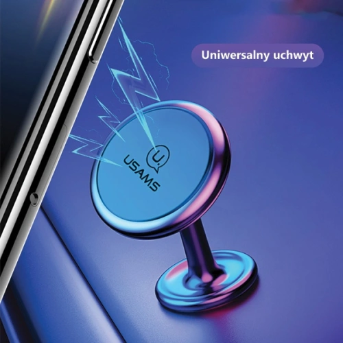 Uchwyt samochodowy magnetyczny USAMS na kokpit US-ZJ049 czerwony/red  ZJ49ZJ02