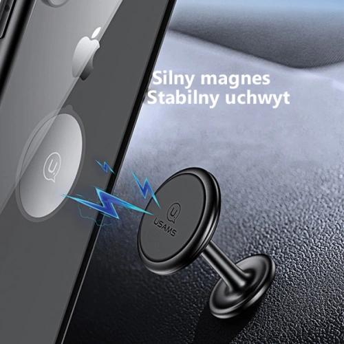 Uchwyt samochodowy magnetyczny USAMS na kokpit US-ZJ049 czerwony/red  ZJ49ZJ02