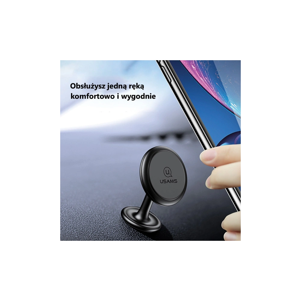 Wholesale USAMS Magnetic Dashboard Car Mount US-ZJ049 red ZJ49ZJ02 - USA766RED - {ean13} - Hurt