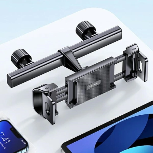 Uchwyt samochodowy USAMS na zagłówek czarny/black ZJ68ZJ01