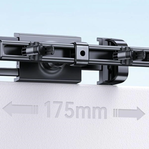Uchwyt samochodowy USAMS na zagłówek czarny/black ZJ68ZJ01
