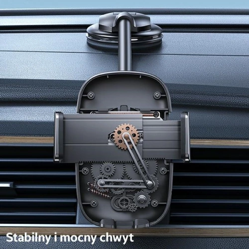 Uchwyt samochodowy USAMS na kokpit czarny/black ZJ065ZJ01