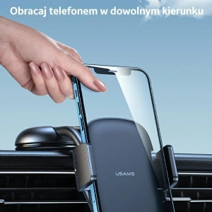 Hurtownia GSM - Uchwyt samochodowy USAMS na kokpit/do szyby czarny/black ZJ063ZJ01 - USA771BLK - {ean13} - Hurt