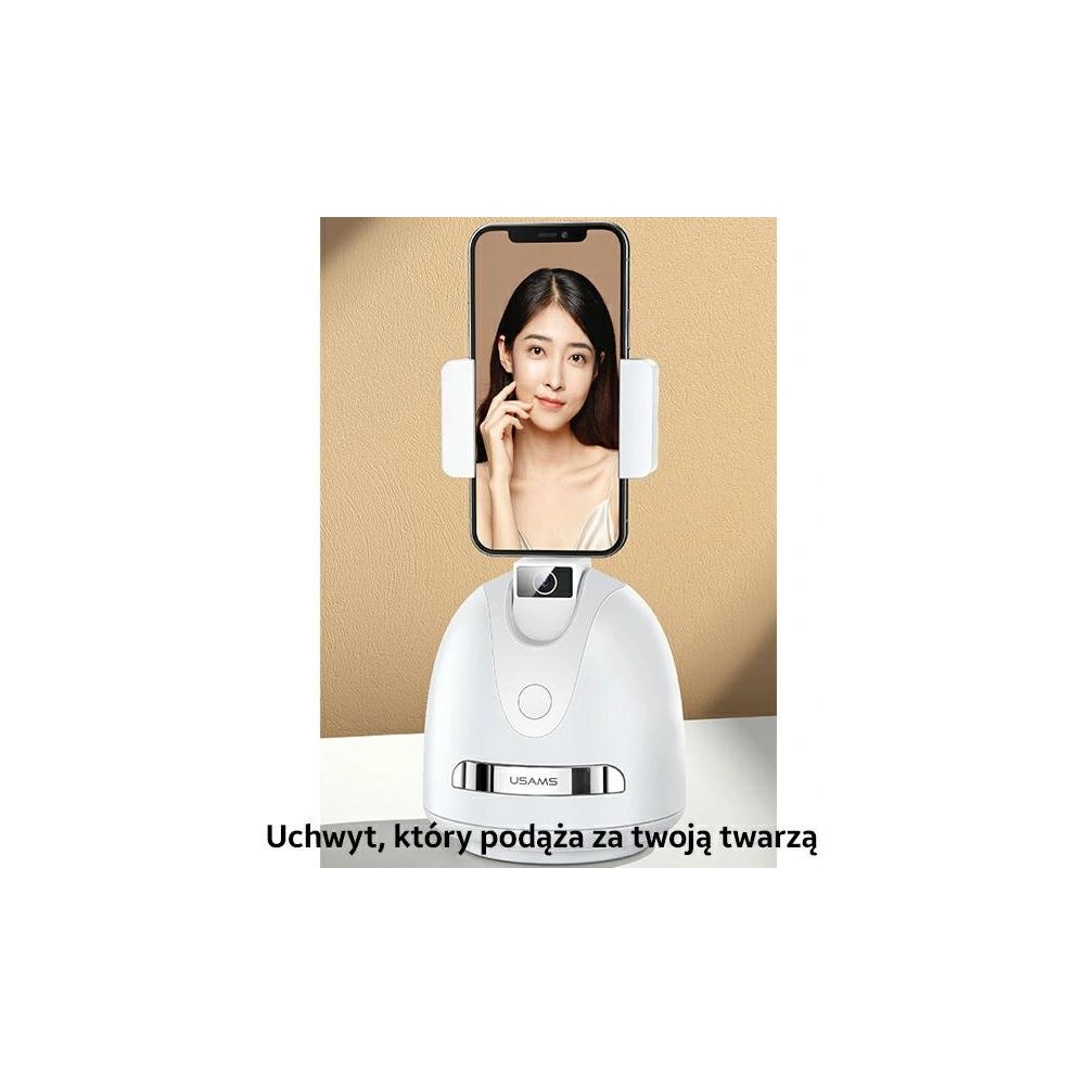 Wholesale USAMS Face Tracking Phone Holder white ZB239GPQ01 (US-ZB239) - USA772WHT - {ean13} - Hurt