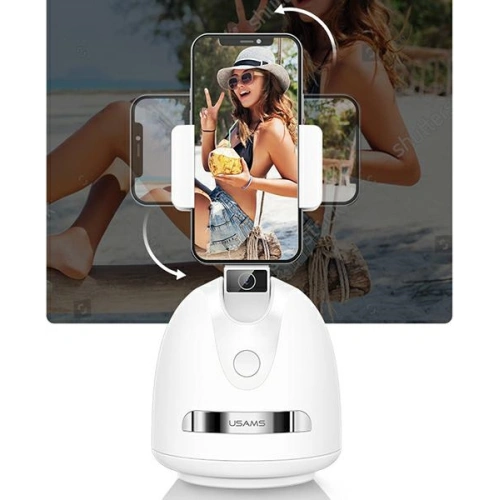 Uchwyt USAMS z funkcją śledzenia twarzy biały/white ZB239GPQ01