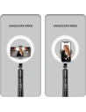 Hurtownia GSM - Stativ na telefon USAMS s LED lampou tripod černý/black ZB241ZJ01 - USA773BLK - {ean13} - Hurt