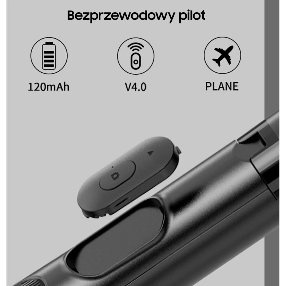 Hurtownia GSM - Stativ na telefon USAMS s LED lampou tripod černý/black ZB241ZJ01 - USA773BLK - {ean13} - Hurt