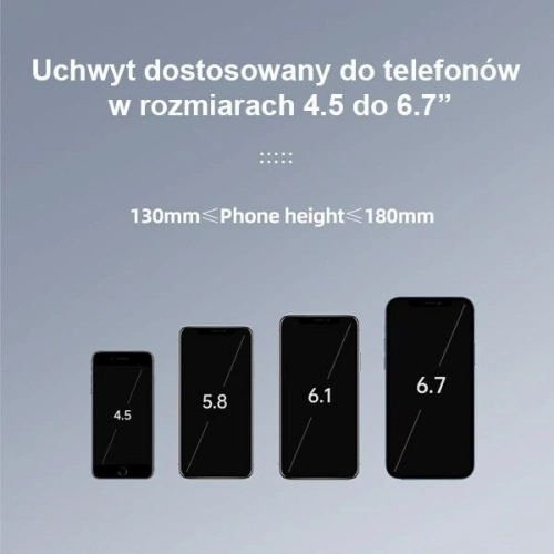 Uchwyt rowerowy USAMS US-ZJ064 czarny/black ZJ064ZJ01