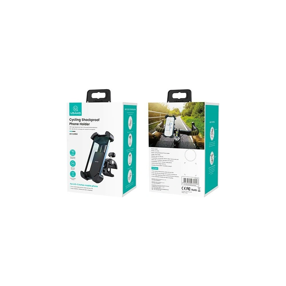 Hurtownia GSM - Uchwyt rowerowy USAMS US-ZJ064 czarny/black ZJ064ZJ01 - USA775BLK - {ean13} - Hurt