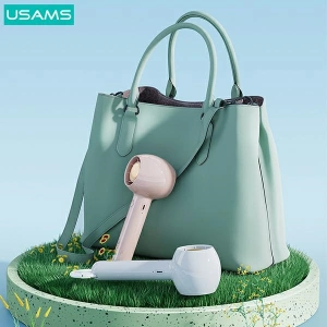 Wholesale USAMS Hand Fan Mini 1200mAh Candy Series white ZB251FS01 (US-ZB251) - USA778WHT - {ean13} - Hurt