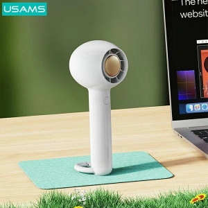 Wholesale USAMS Hand Fan Mini 1200mAh Candy Series pink ZB251FS02 (US-ZB251) - USA779PNK - {ean13} - Hurt