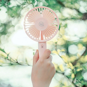 Wholesale USAMS Hand Fan pink ZB39MF03 (US-ZB039) - USA782PNK - {ean13} - Hurt