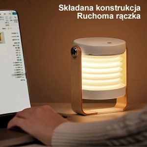 Hurtownia GSM - Wielofunkcyjna nocna lampka LED USAMS biały/white ZB249YH01 - USA783WHT - {ean13} - Hurt