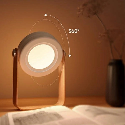 Wielofunkcyjna nocna lampka LED USAMS biały/white ZB249YH01