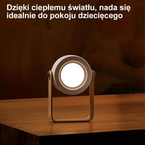 Wielofunkcyjna nocna lampka LED USAMS biały/white ZB249YH01