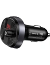 Transmiter FM USAMS C11, zestaw głośnomówiący, Bluetooth, MP3, 2xUSB 2,1A czarny/black CC62GC01