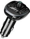 FM transmitter USAMS C21, hands-free kit, Bluetooth 5.0, MP3, 2xUSB 3,4A černý/black CC115GC01