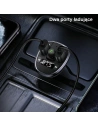 Wholesale Transmitter FM USAMS C21, Bluetooth 5.0, MP3, 2xUSB 3,4A black CC115GC01 - USA785BLK - {ean13} - Hurt