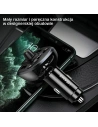 Wholesale Transmitter FM USAMS C21, Bluetooth 5.0, MP3, 2xUSB 3,4A black CC115GC01 - USA785BLK - {ean13} - Hurt
