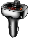 Hurtownia GSM - FM transmitter USAMS C25 50W, hands-free kit, Bluetooth, MP3, 2xUSB / USB-C černý/black CC143TC01 - USA786BLK - {ean13} - Hurt