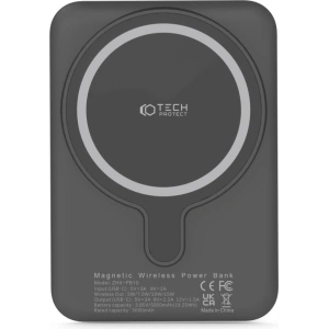 Hurtownia GSM - Powerbank MagSafe Tech-Protect PB10 LifeMag 5000mah Black - THP1281BLK - {ean13} - Hurt