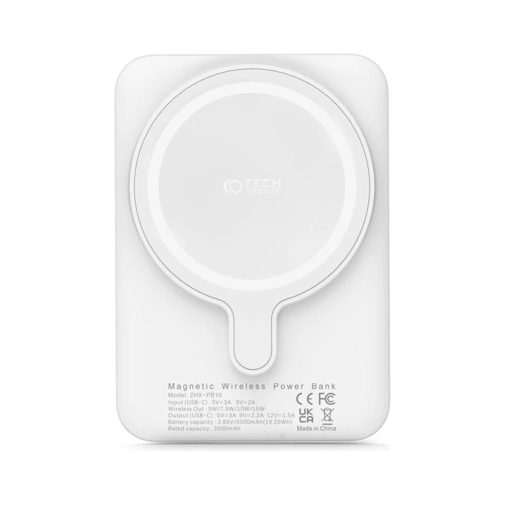 Hurtownia GSM - Powerbank MagSafe Tech-Protect PB10 LifeMag 5000mah Bílý - THP1282WHT - {ean13} - Hurt