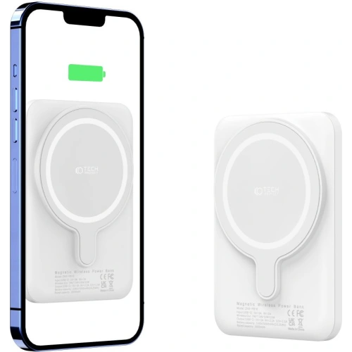 Powerbank MagSafe Tech-Protect PB10 LifeMag 5000mah White