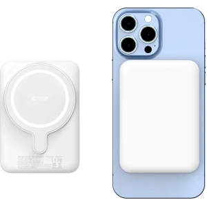 Hurtownia GSM - Powerbank MagSafe Tech-Protect PB10 LifeMag 5000mah White - THP1282WHT - {ean13} - Hurt