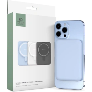 Hurtownia GSM - Powerbank MagSafe Tech-Protect PB10 LifeMag 5000mah Blue - THP1283BLU - {ean13} - Hurt