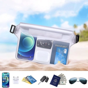 Wholesale Tech-Protect Universal Waterproof Pouch Clear - THP1284CL - {ean13} - Hurt