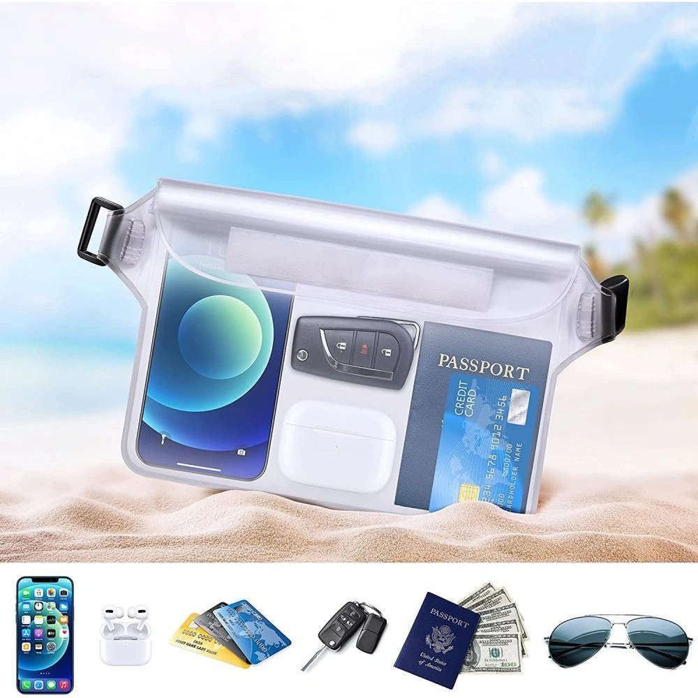 Hurtownia GSM - Sáček vodotěsný Tech-Protect Univerzální vodotěsný pouch čirý - THP1284CL - {ean13} - Hurt