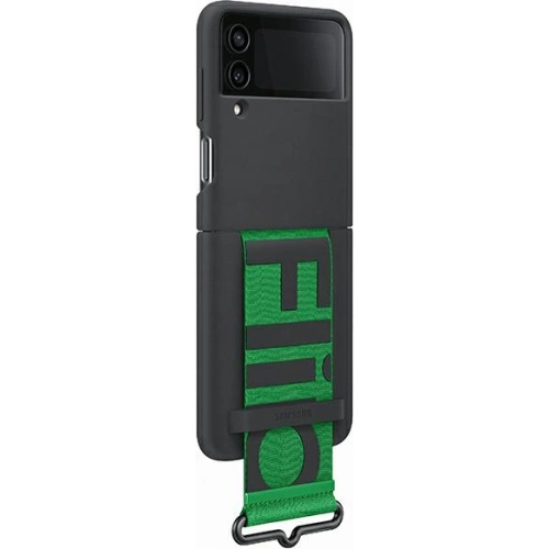 Etui Samsung Galaxy Z Flip 4 EF-GF721TBEGWW czarny/black Silicone Cover Strap