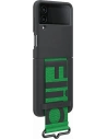 Wholesale Samsung Galaxy Z Flip 4 EF-GF721TBEGWW black Silicone Cover Strap - SMG739 - {ean13} - Hurt
