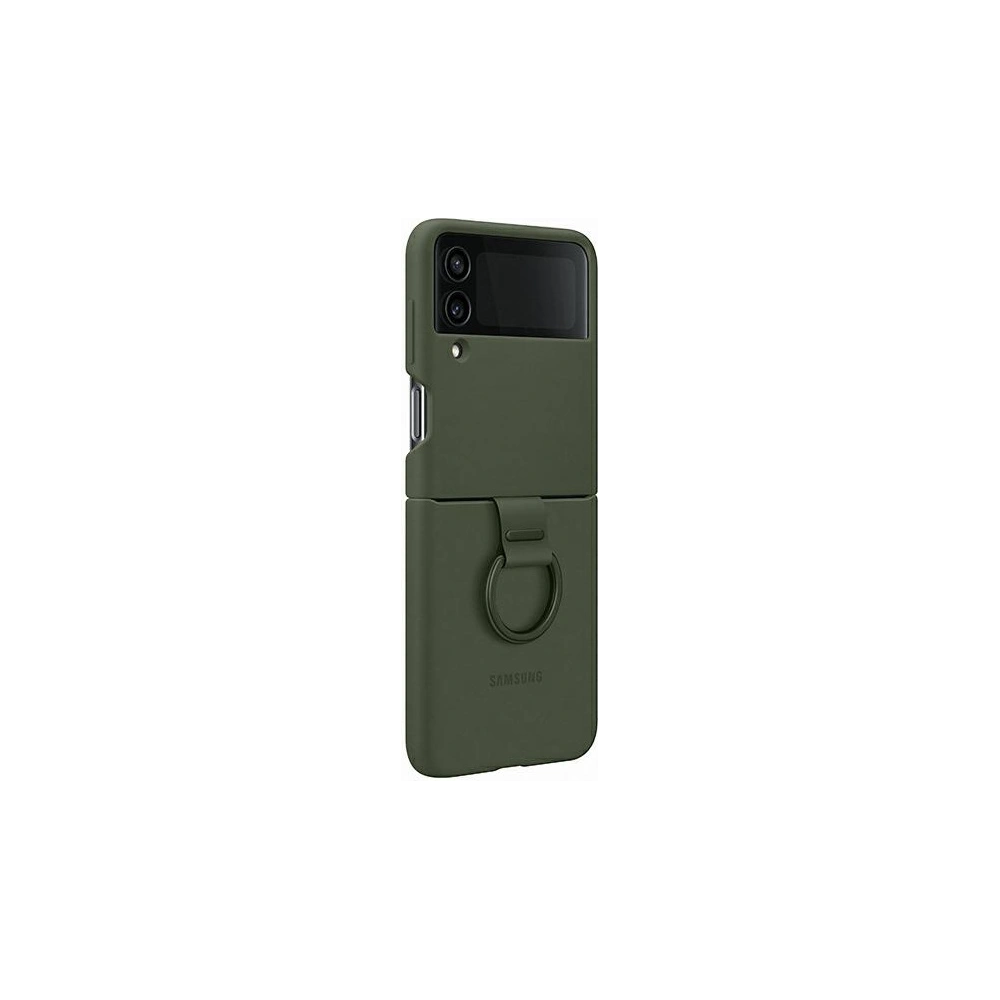 Wholesale Samsung Galaxy Z Flip 4 EF-PF721TGEGWW khaki Silicone Cover Ring - SMG742 - {ean13} - Hurt