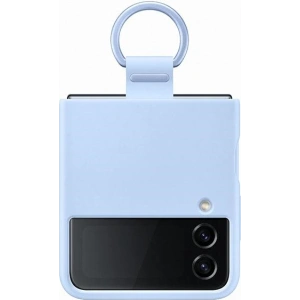 Wholesale Samsung Galaxy Z Flip 4 EF-PF721TLEGWW arctic blue Silicone Cover Ring - SMG743 - {ean13} - Hurt