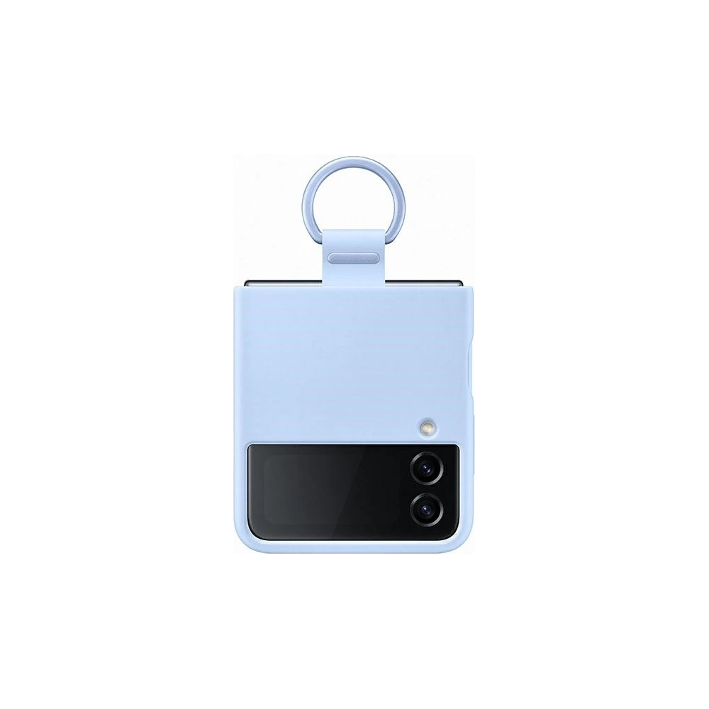 Hurtownia GSM - Etui Samsung Galaxy Z Flip 4 EF-PF721TLEGWW modrý/arctic blue Silicone Cover Ring - SMG743 - {ean13} - Hurt