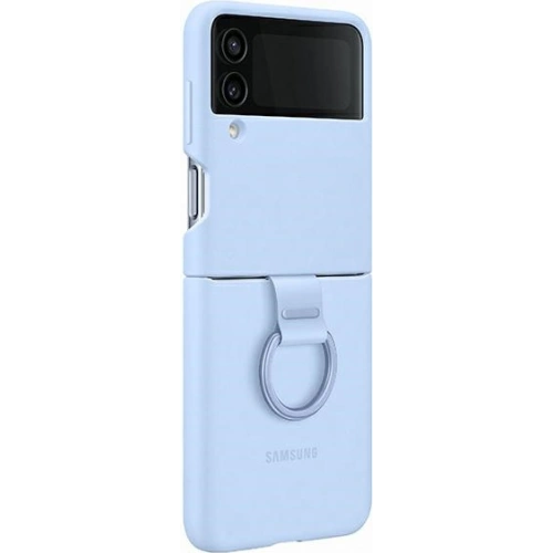 Etui Samsung Galaxy Z Flip 4 EF-PF721TLEGWW niebieski/arctic blue Silicone Cover Ring