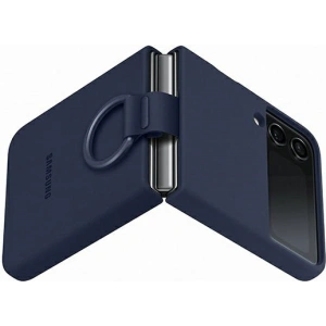 Wholesale Samsung Galaxy Z Flip 4 EF-PF721TNEGWW navy Silicone Cover Ring - SMG744 - {ean13} - Hurt