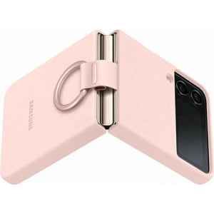 Wholesale Samsung EF-PF721TPEGWW Z Flip 4 pink Silicone Cover Ring - SMG745 - {ean13} - Hurt