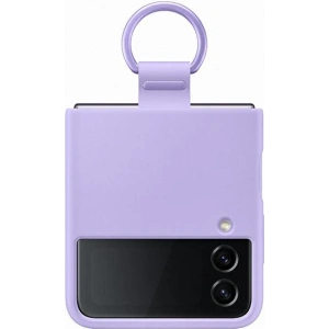 Wholesale Samsung Galaxy Z Flip 4 EF-PF721TVEGWW lavender Silicone Cover Ring - SMG746 - {ean13} - Hurt