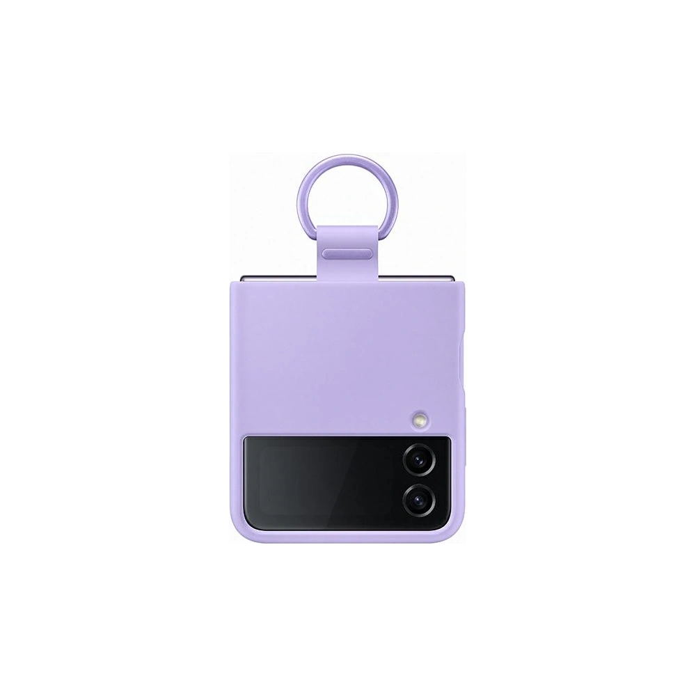 Hurtownia GSM - Etui Samsung Galaxy Z Flip 4 EF-PF721TVEGWW levandulové/Silicone Cover Ring - SMG746 - {ean13} - Hurt
