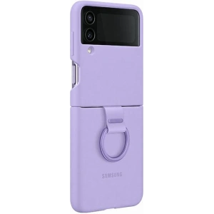 Wholesale Samsung Galaxy Z Flip 4 EF-PF721TVEGWW lavender Silicone Cover Ring - SMG746 - {ean13} - Hurt
