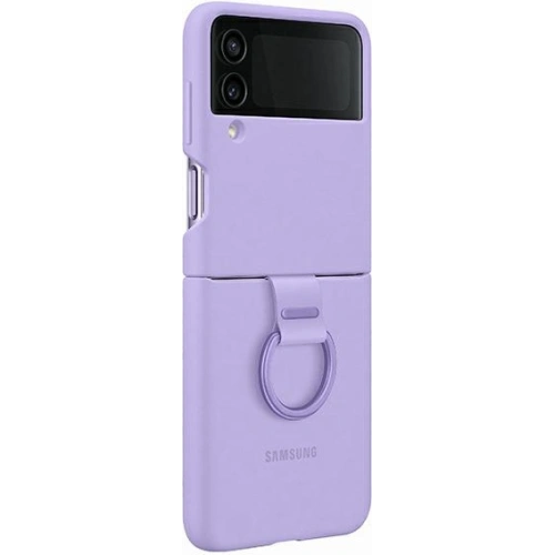 Etui Samsung Galaxy Z Flip 4 EF-PF721TVEGWW lawendowy/lavender Silicone Cover Ring