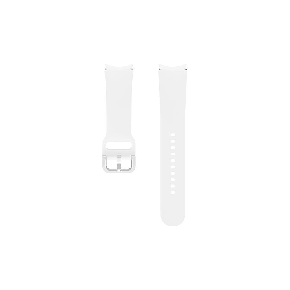 Hurtownia GSM - Pásek Samsung Galaxy Watch 4/5 20mm ET-SFR91LWEGEU Sport Band M/L bílý/white - SMG752 - {ean13} - Hurt