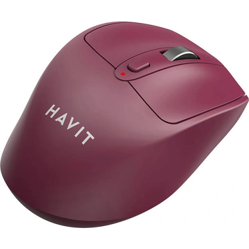 Bezprzewodowa mysz Havit MS61WB  (bordowa)