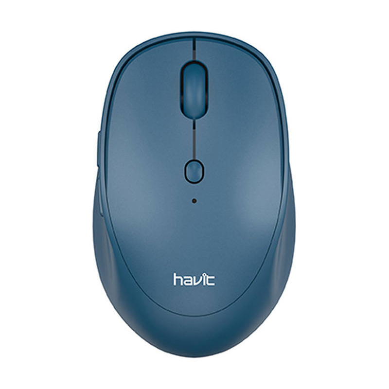 Havit Distributor - 6939119030650 - HVT190 - Havit Wireless Mouse MS76GT 800-1600 DPI (blue) - B2B homescreen