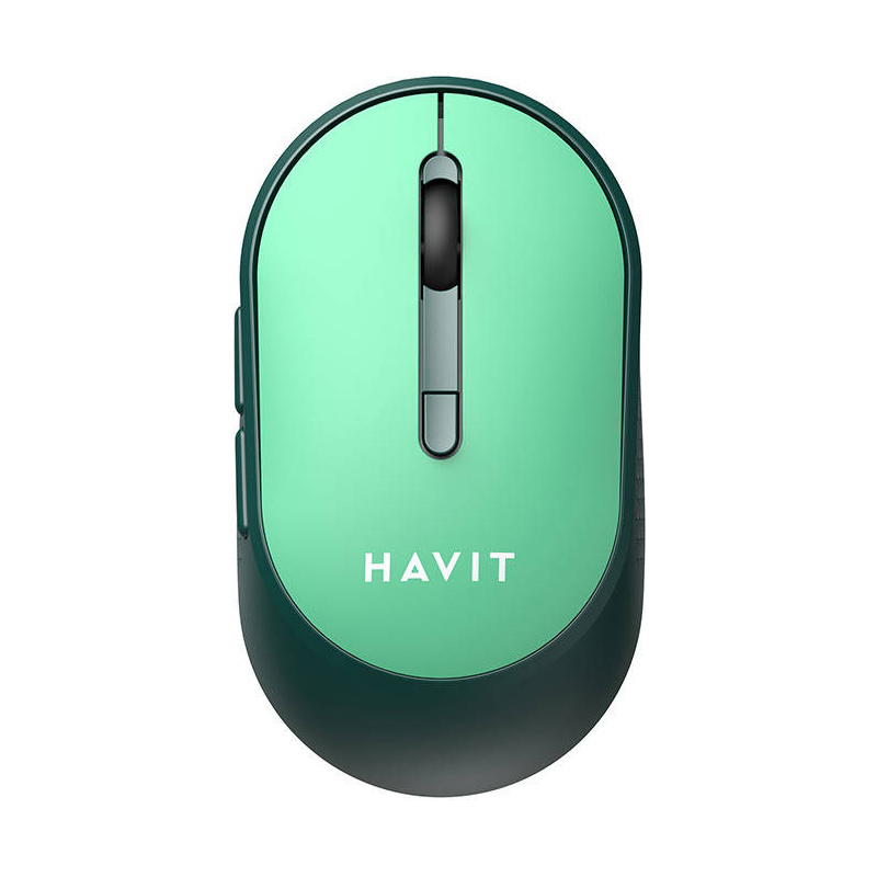Havit Distributor - 6939119041236 - HVT191 - Havit Wireless Mouse MS78GT -G (green) - B2B homescreen