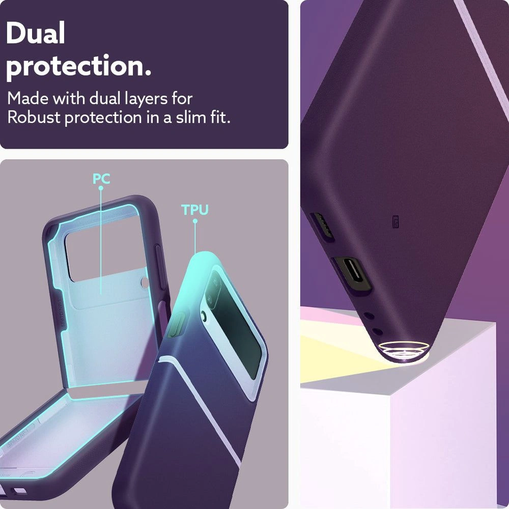 Hurtownia GSM - Etui Caseology Nano Pop Samsung Galaxy Z Flip 4 Světle fialová - CSL063 - {ean13} - Hurt