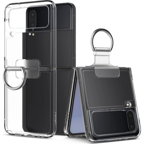 Etui Spigen Thin Fit Ring Samsung Galaxy Z Flip 4 Crystal Clear